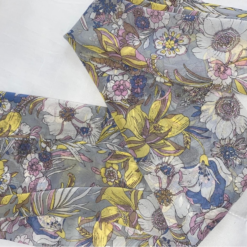 Beautiful Rectangle chiffon scarf